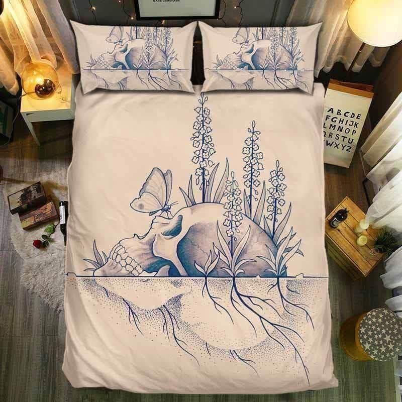 Skull Artwork Bedding Set