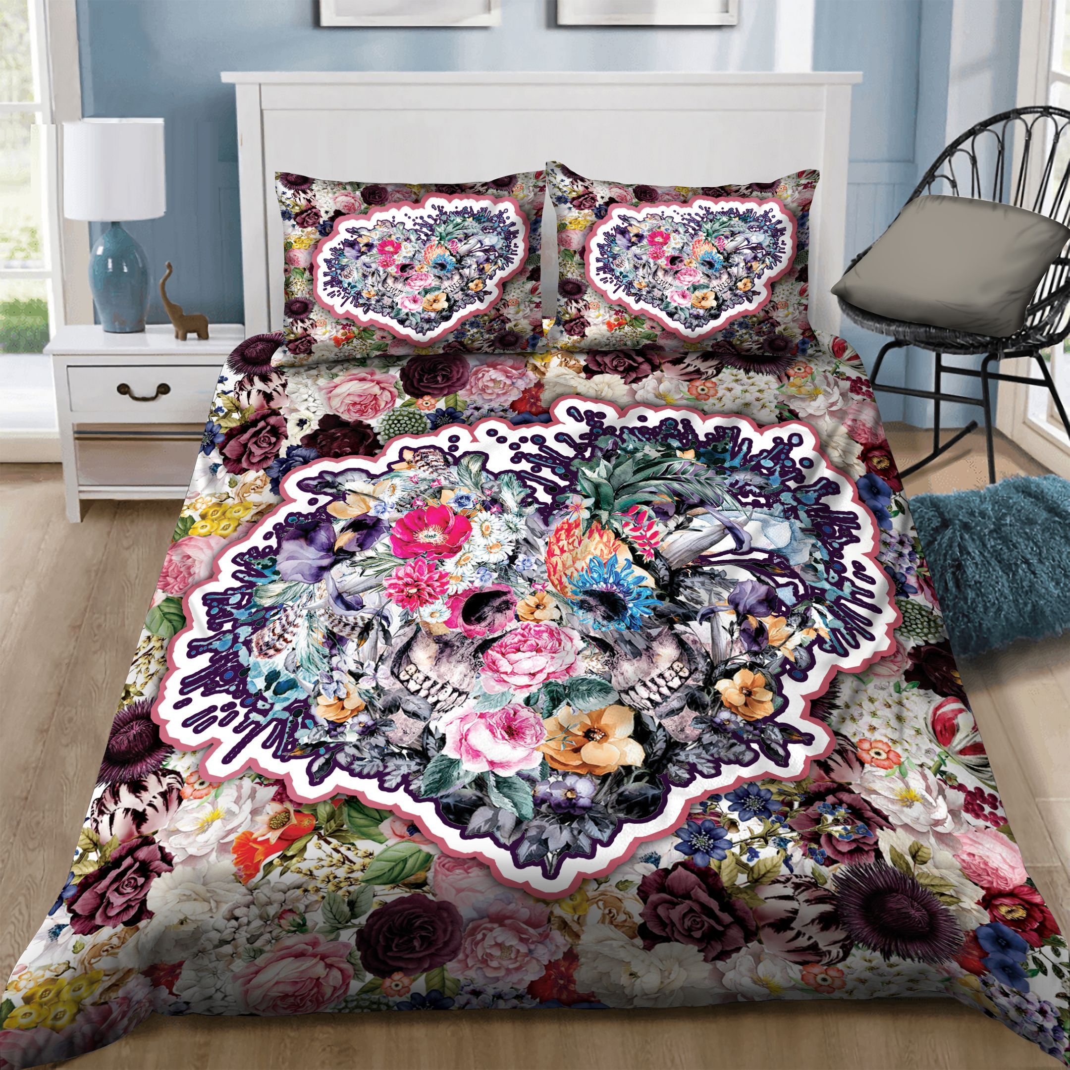 Skull Bedding Set