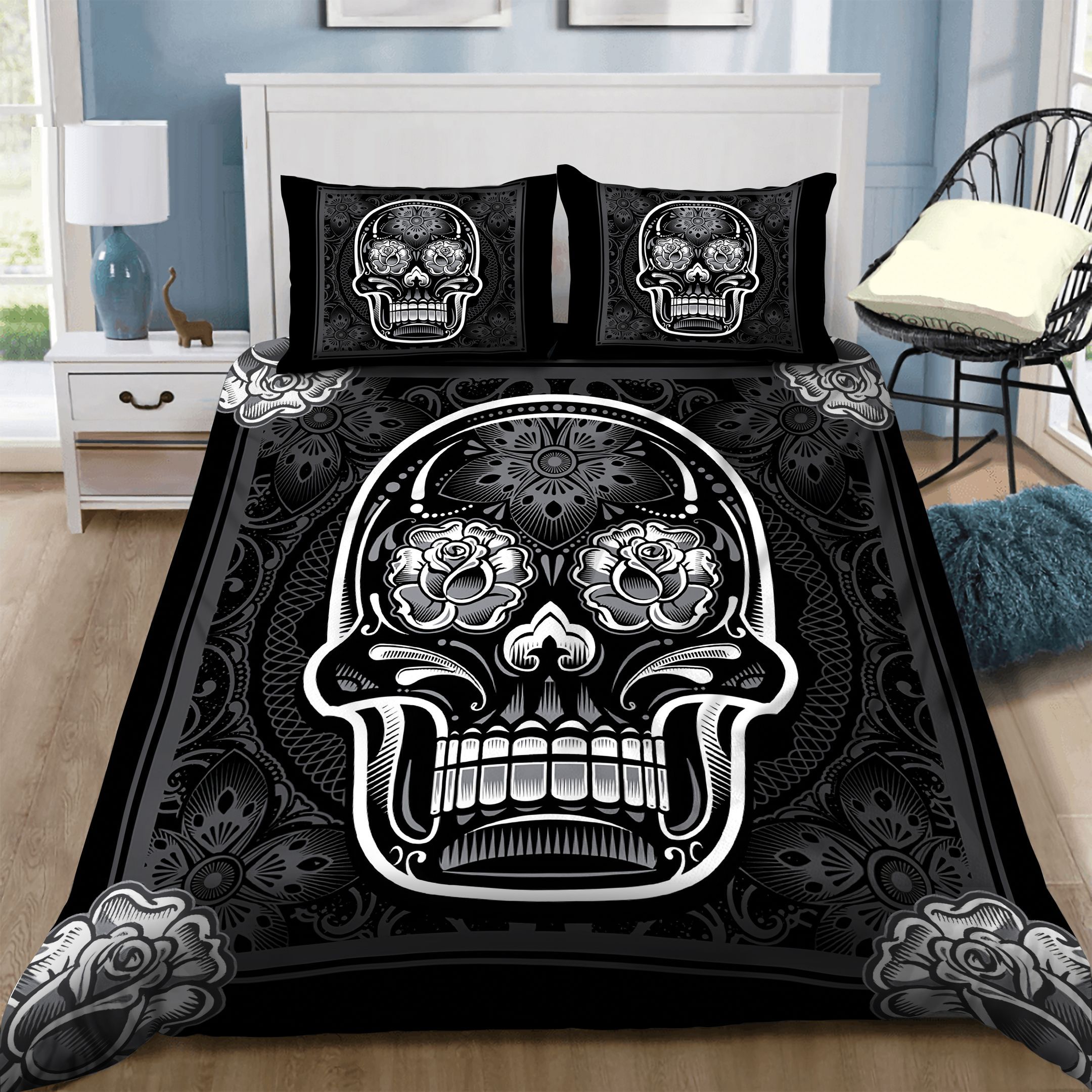 Skull  Bedding Set