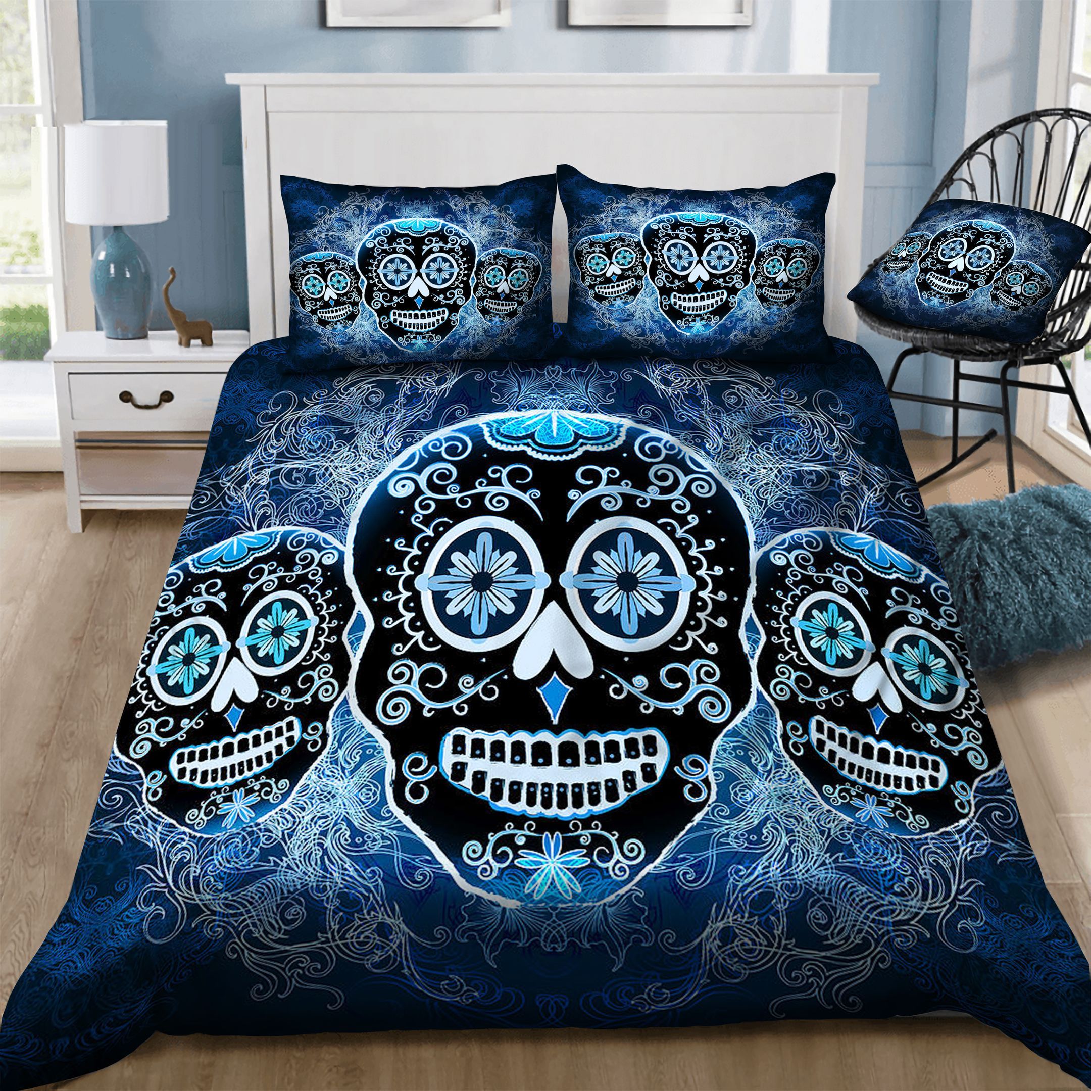 Skull  Bedding Set