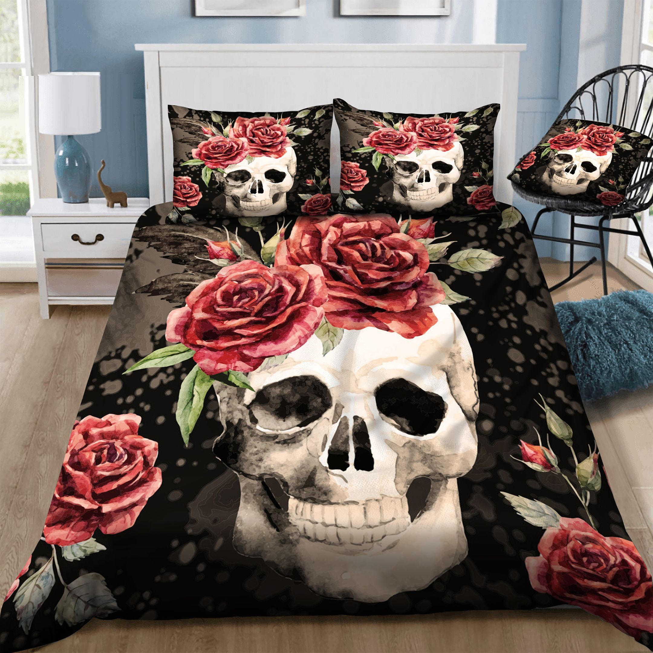 Skull  Bedding Set
