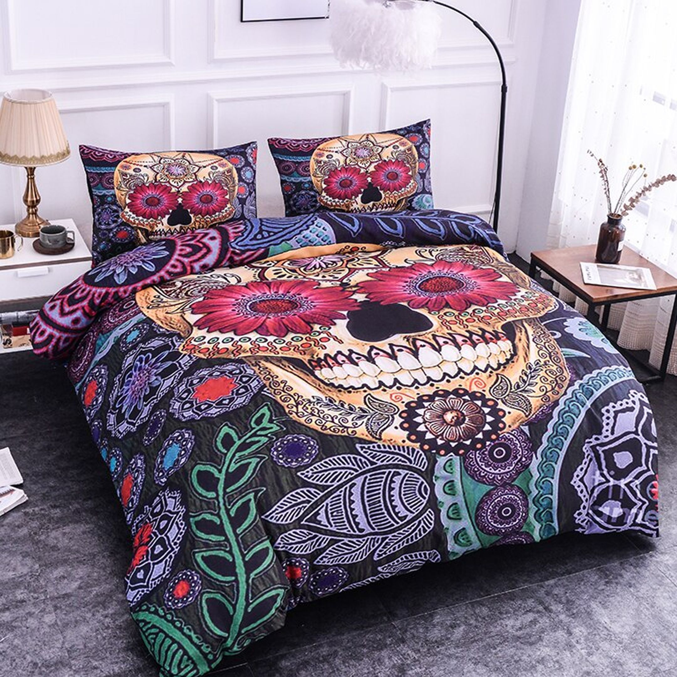 Skull  Bedding Set