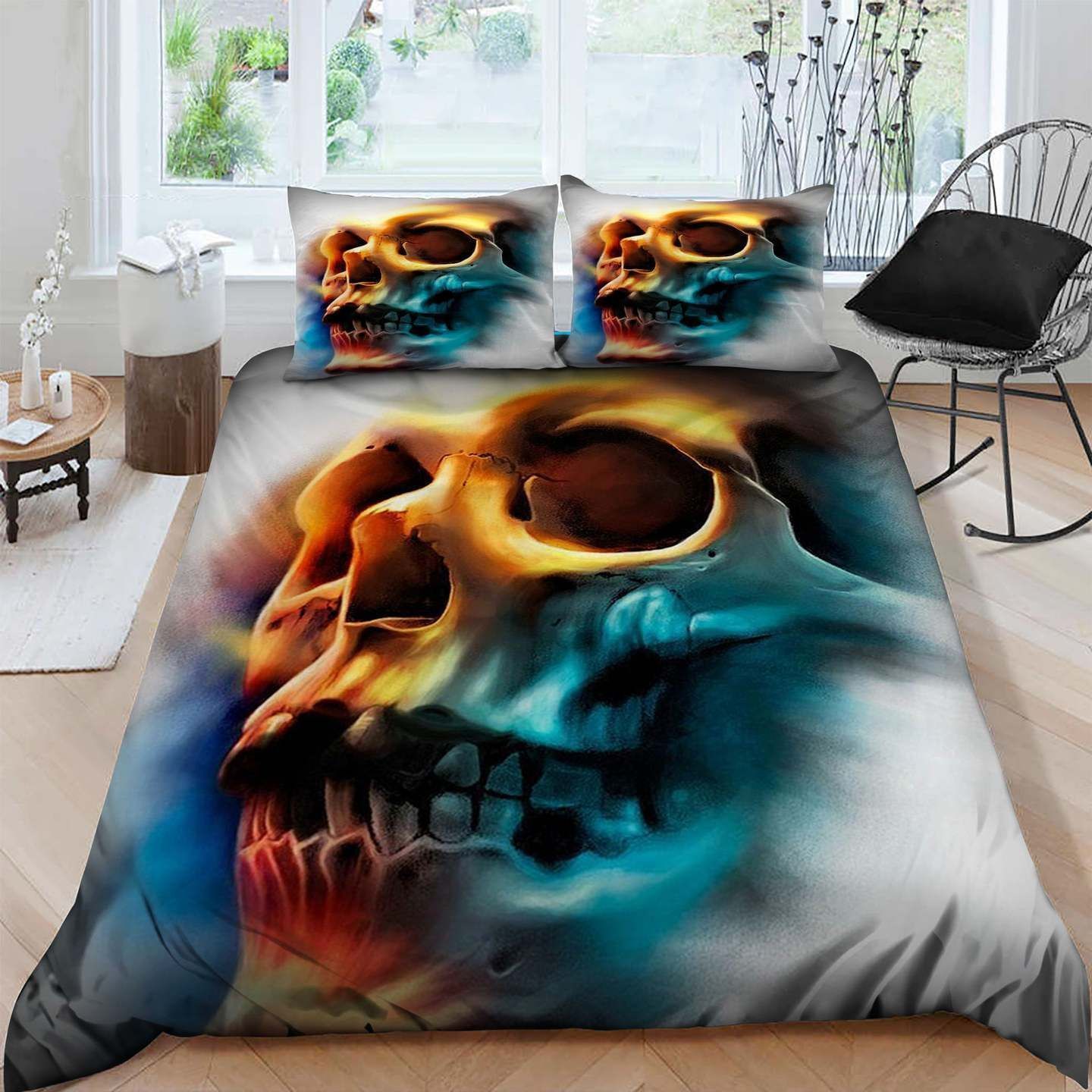 Skull Bedding Set