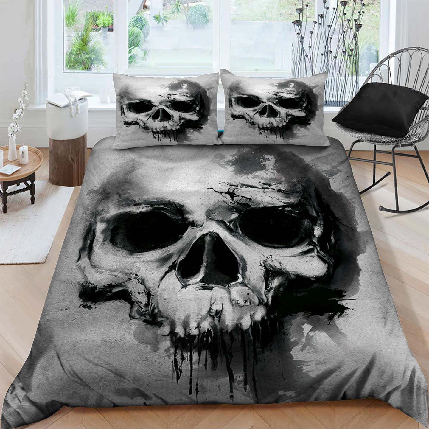 Skull Bedding Set
