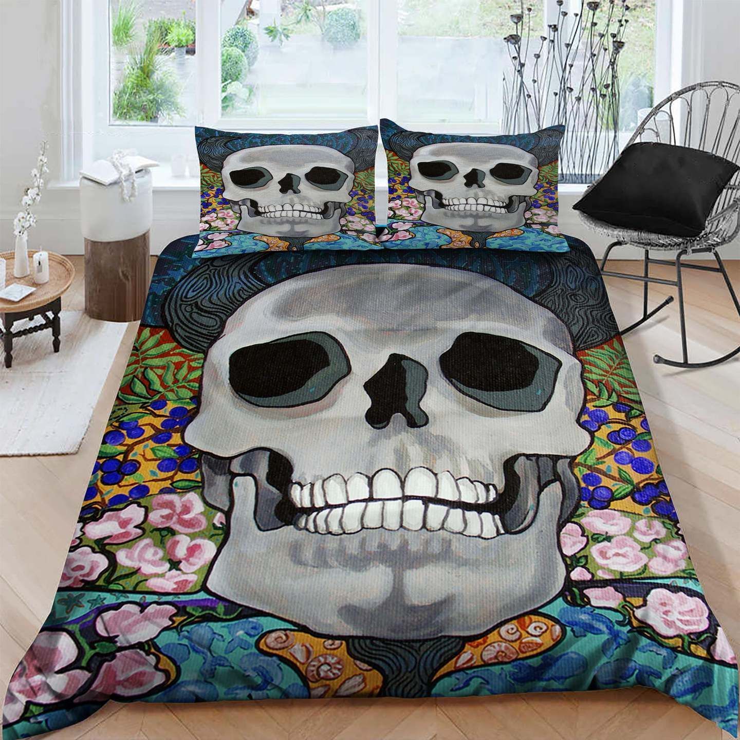 Skull Bedding Set
