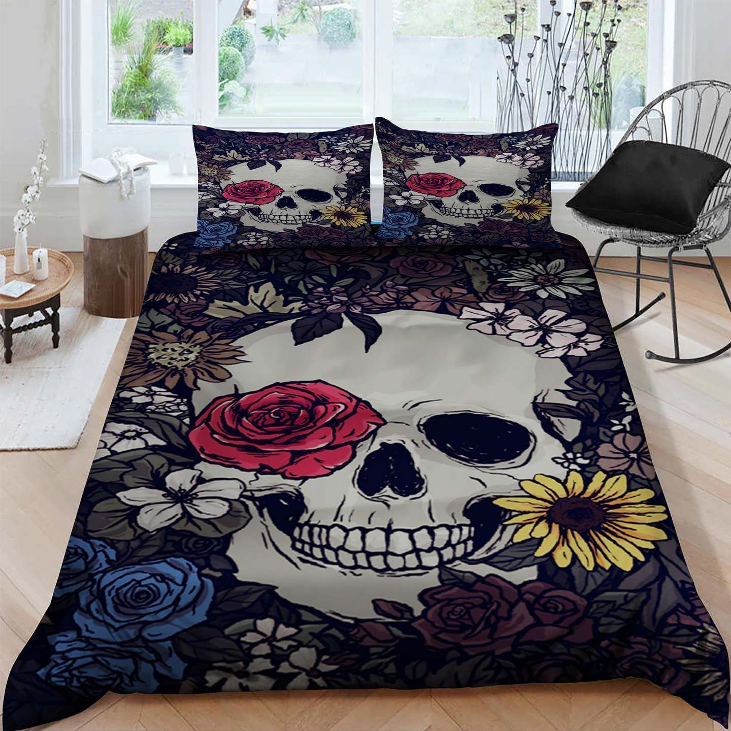 Skull Bedding Set