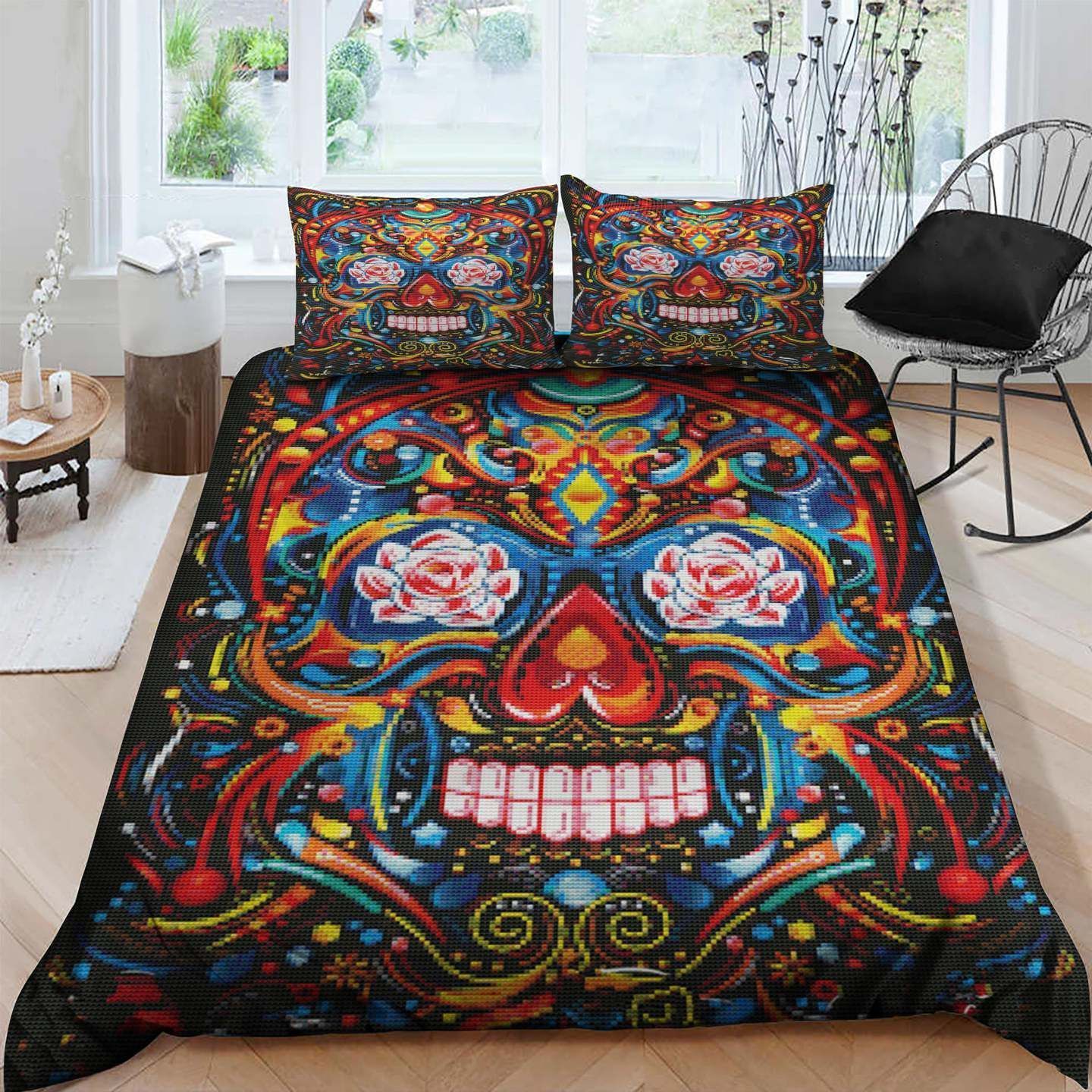 Skull Bedding Set