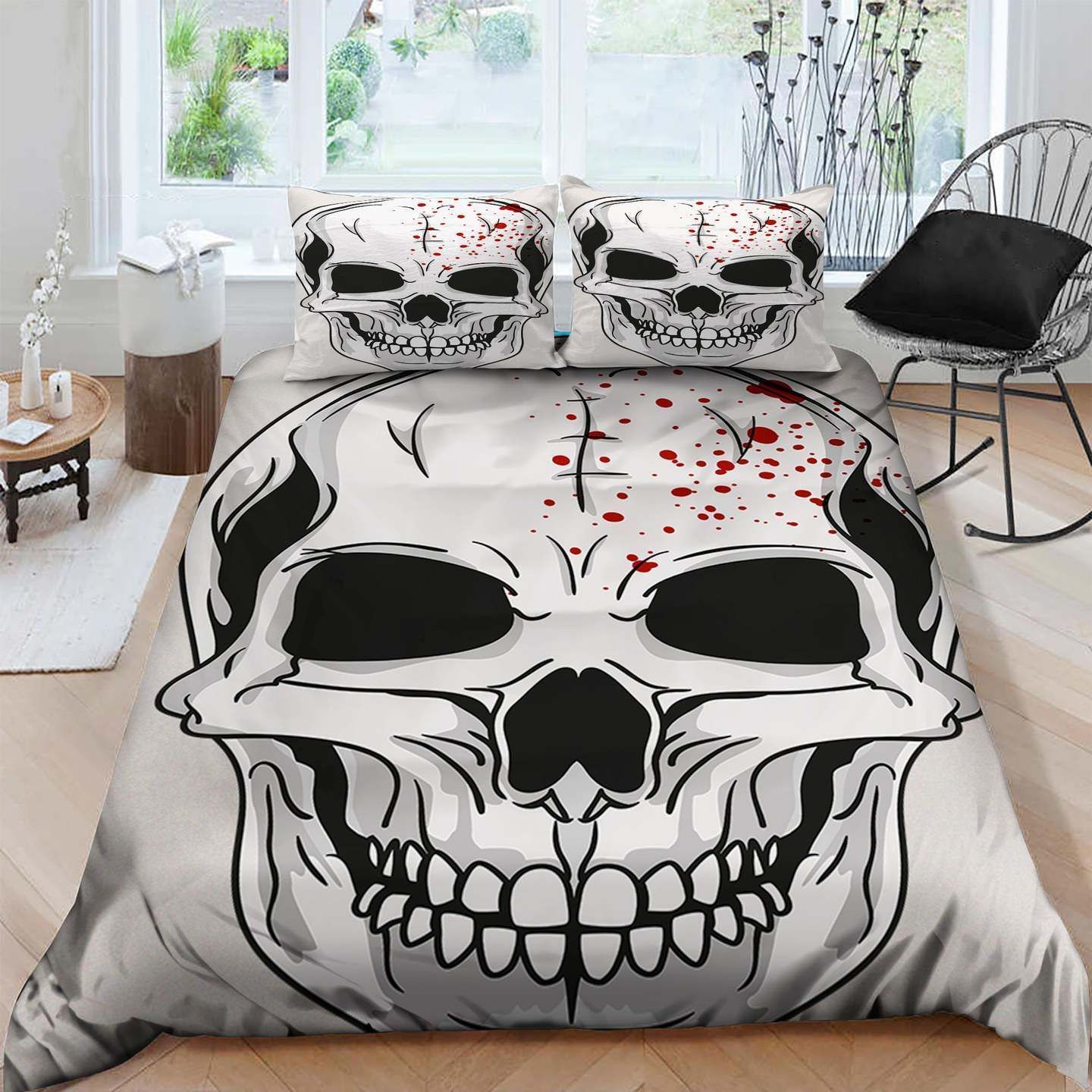Skull Bedding Set