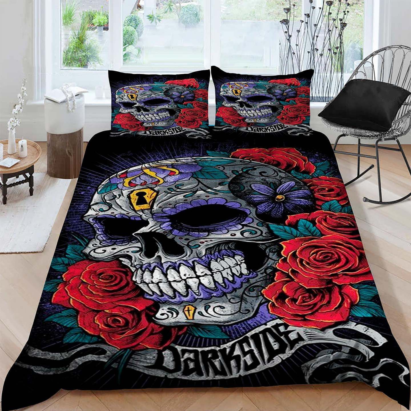 Skull Bedding Set