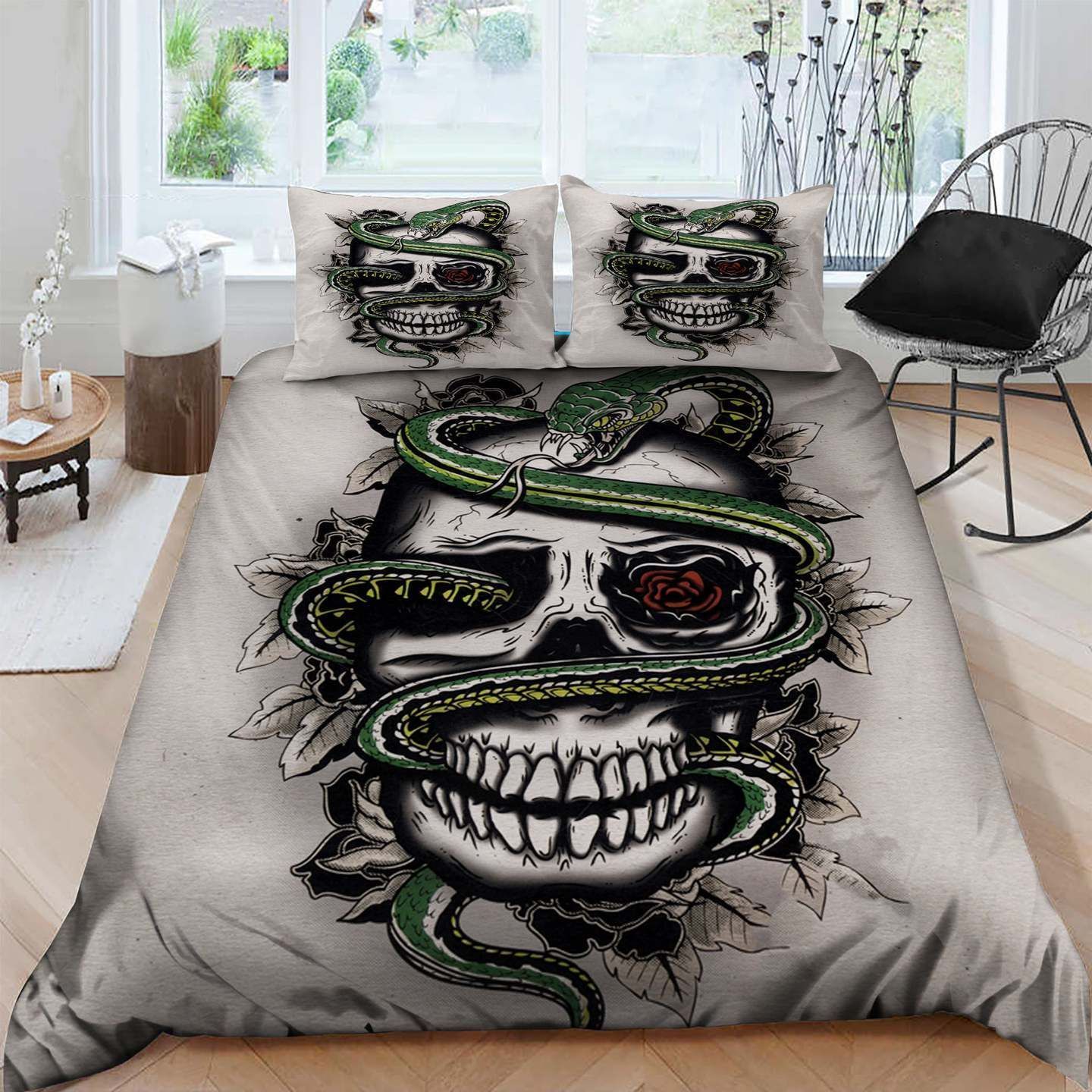 Skull Bedding Set
