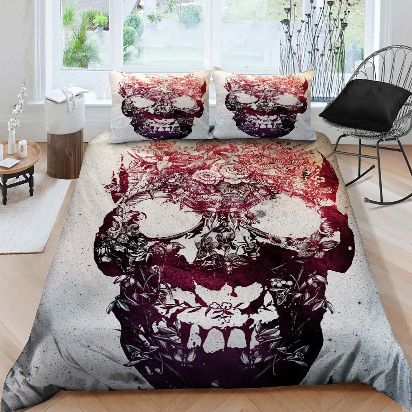 Skull Bedding Set