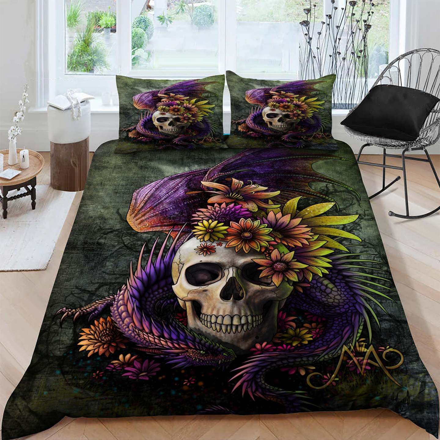 Skull Bedding Set