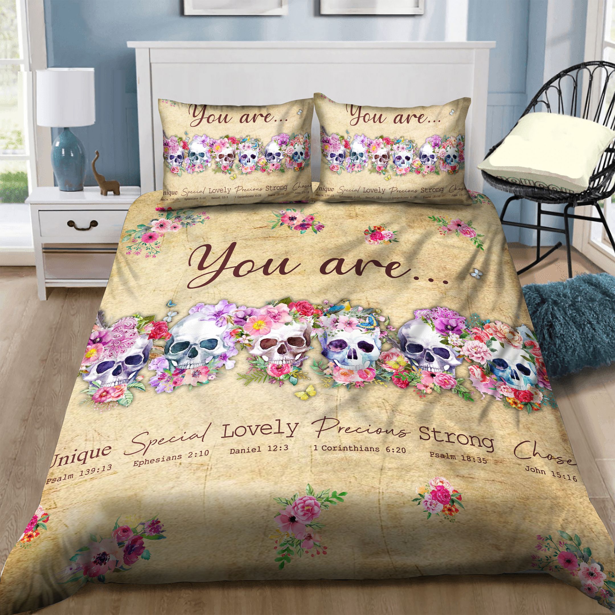 Skull Bedding Set