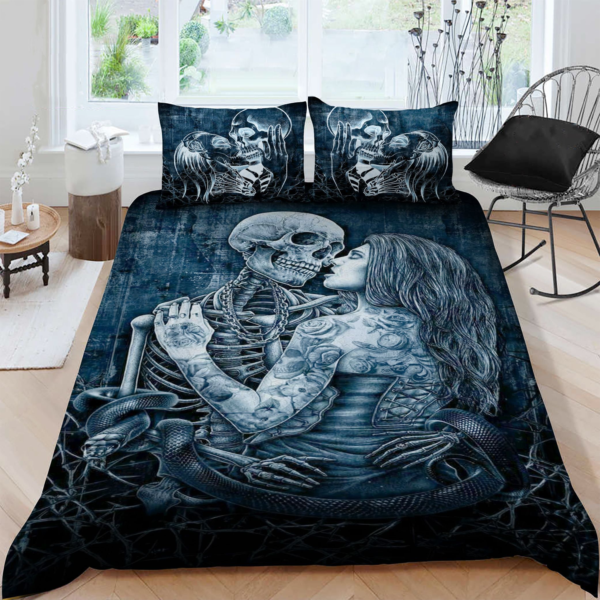 Skull Bedding Set