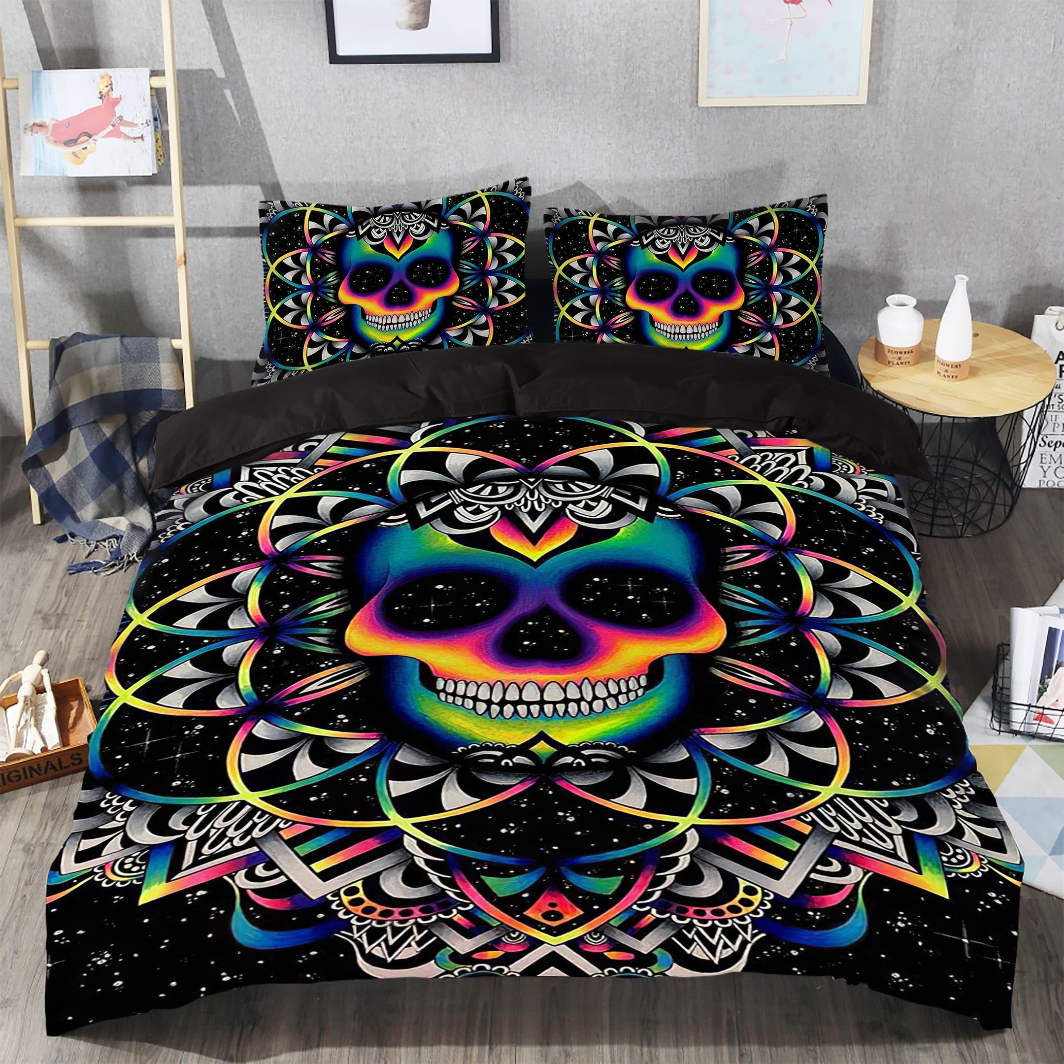 Skull Bedding Set