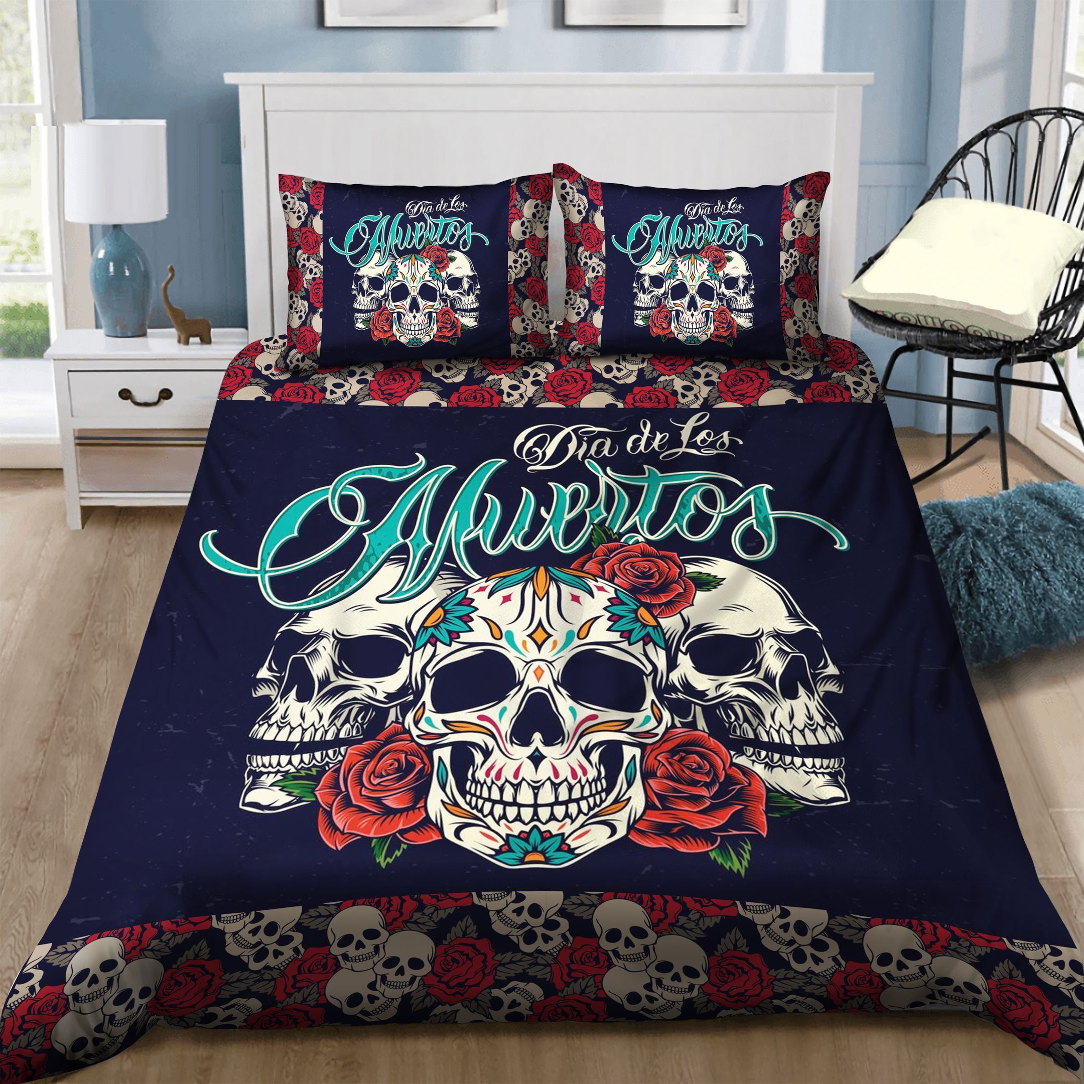 Skull Bedding Set