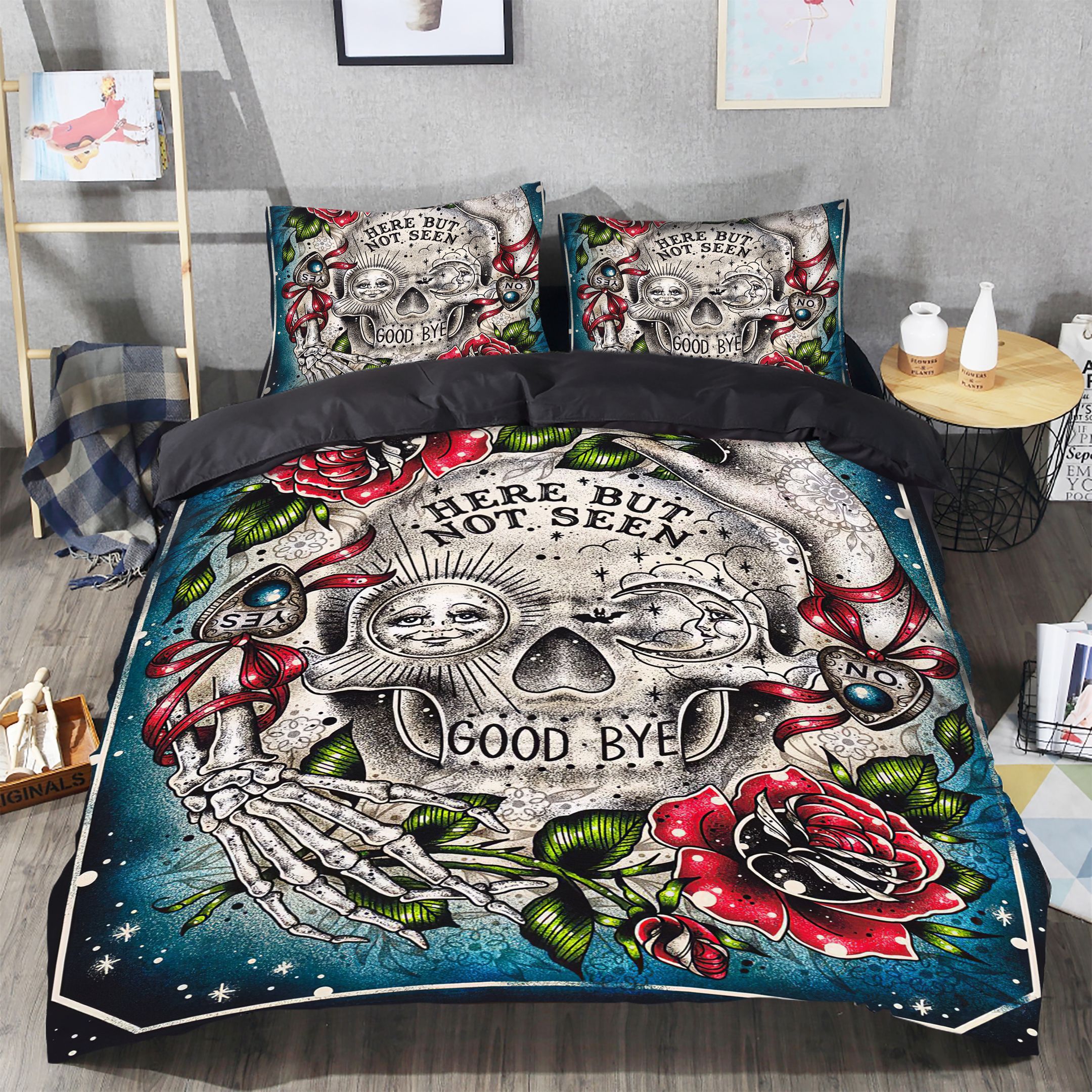 Skull Bedding Set