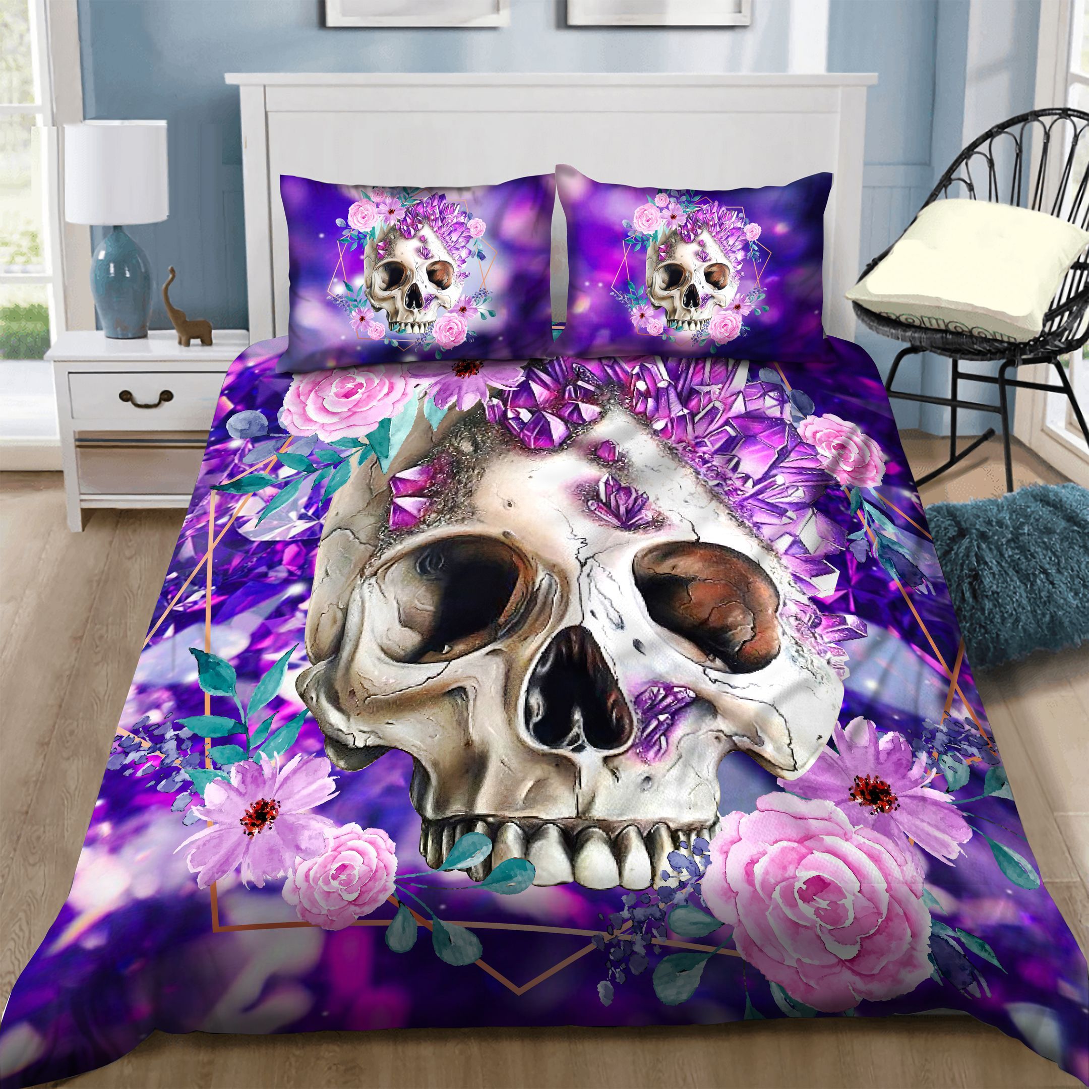 Skull Bedding Set