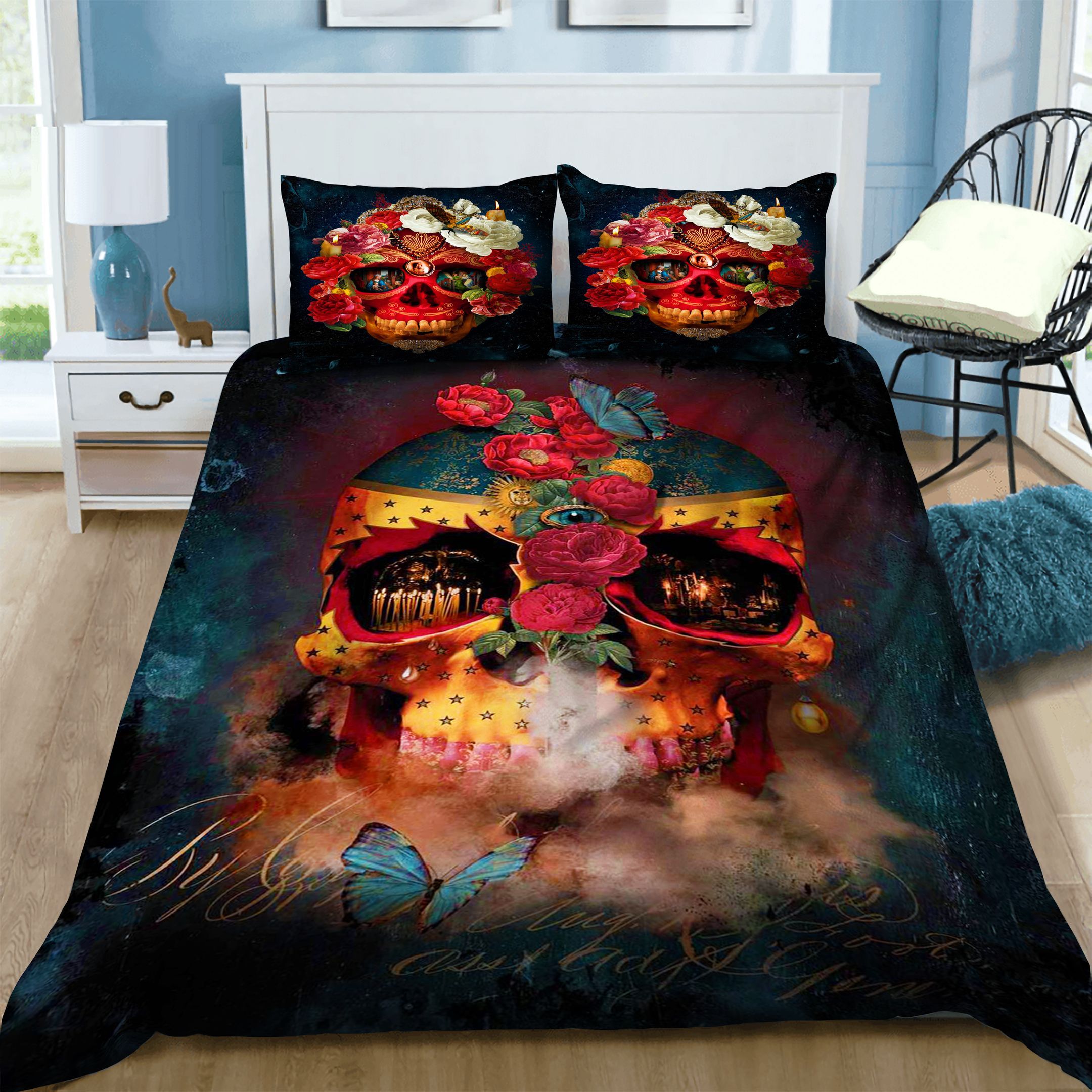 Skull Bedding Set