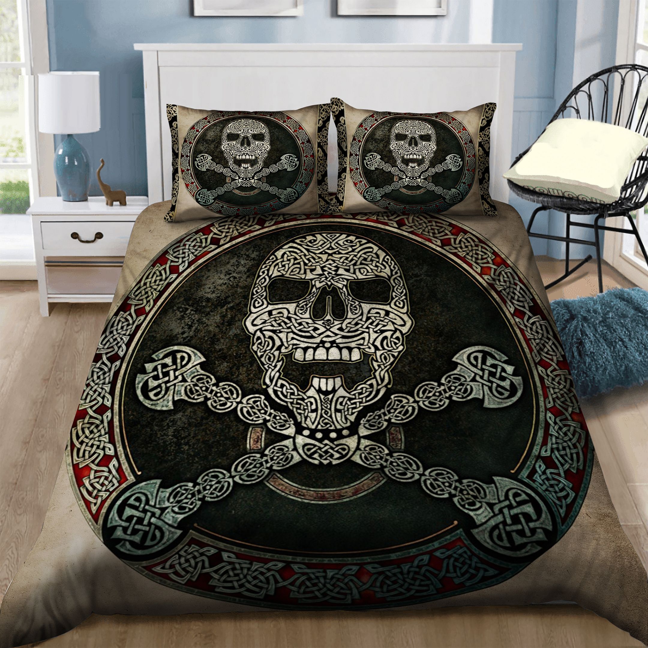 Skull Bedding Set
