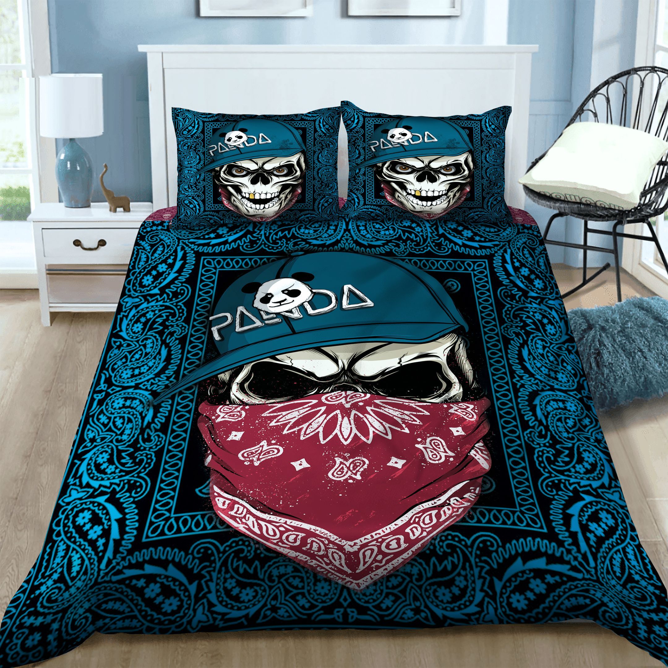 Skull Bedding Set