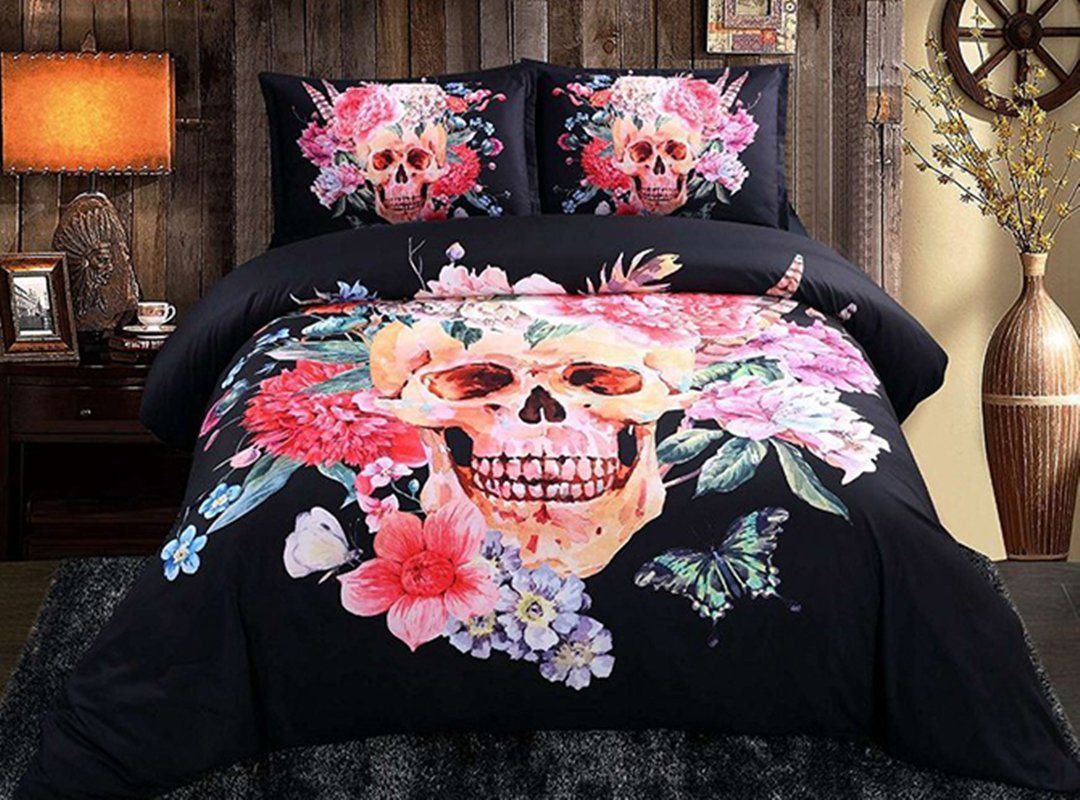 Skull Bedding Set