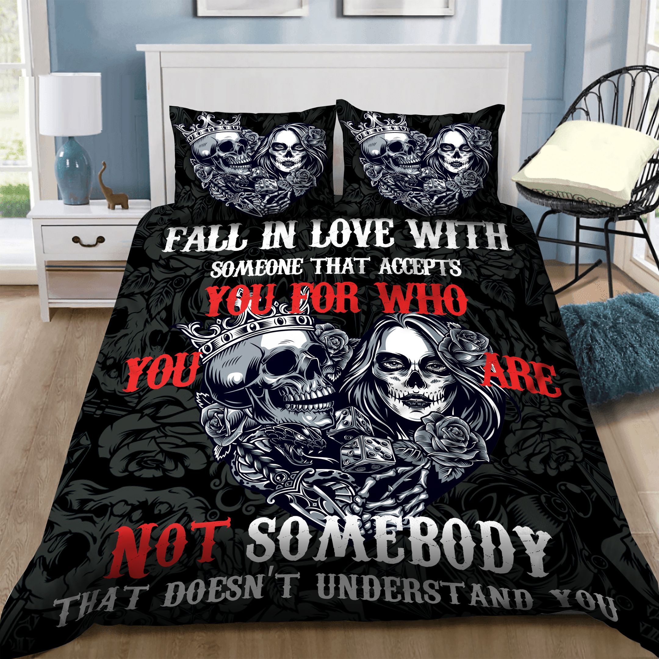 Skull Bedding Set
