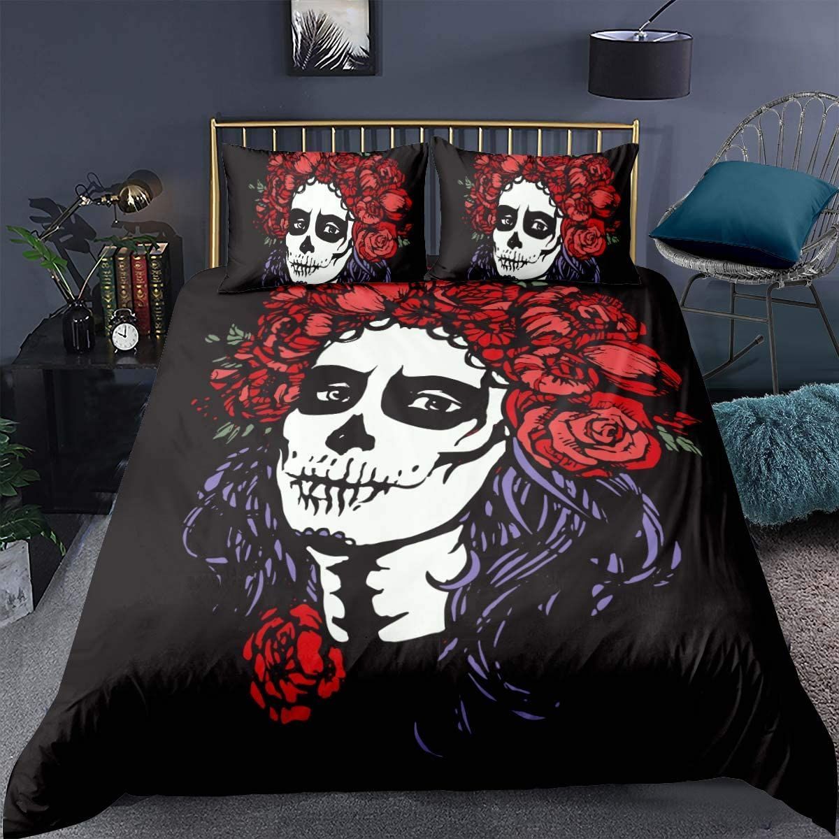 Skull Bedding Set