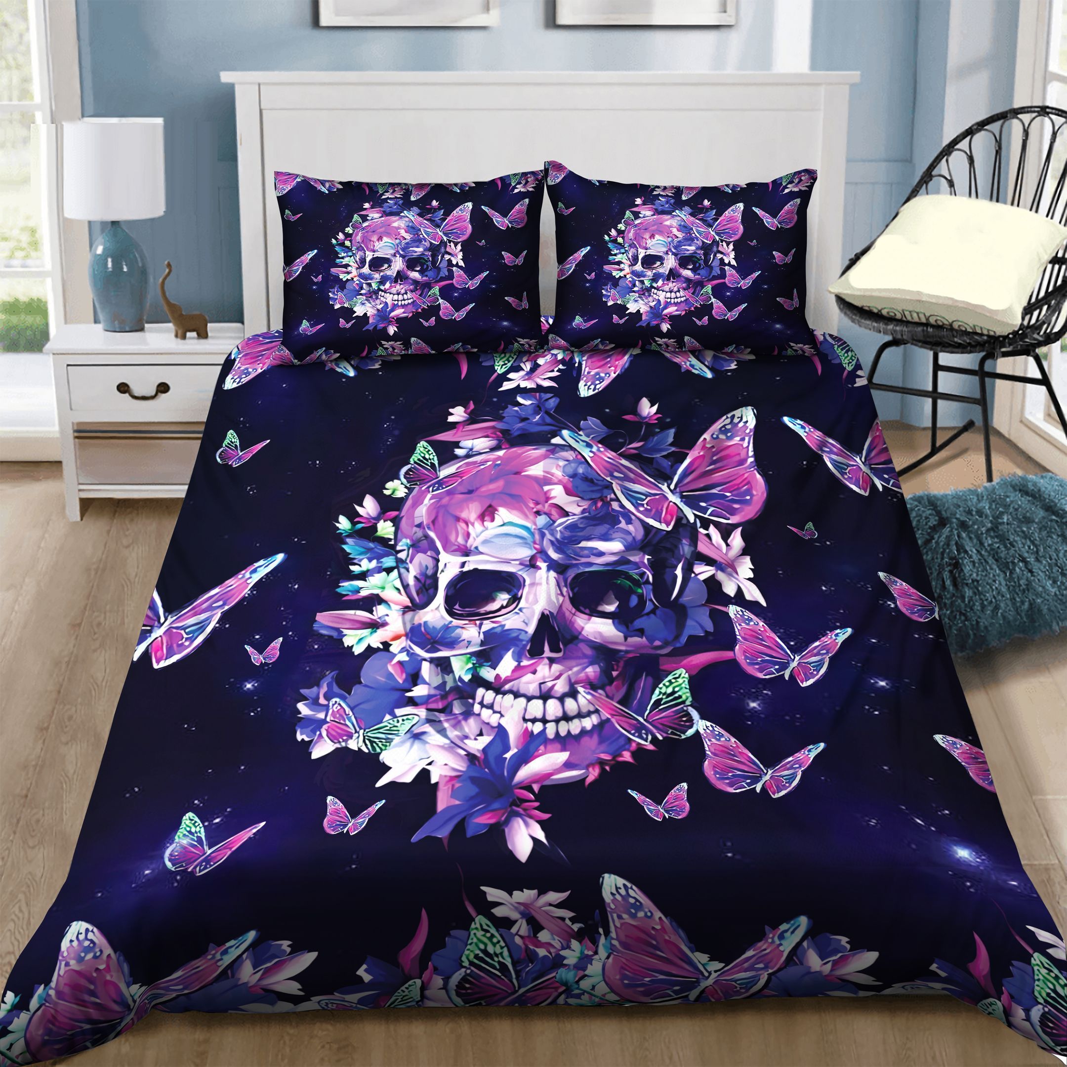 Skull Bedding Set