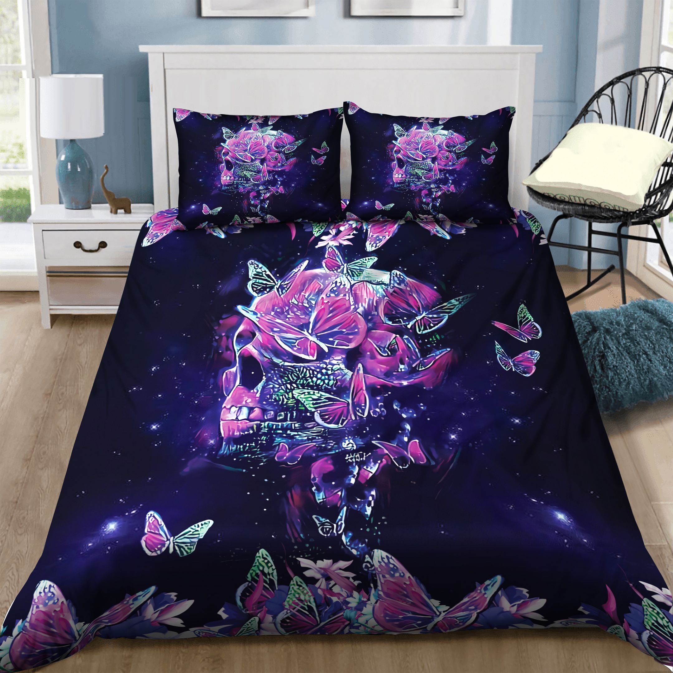 Skull Bedding Set