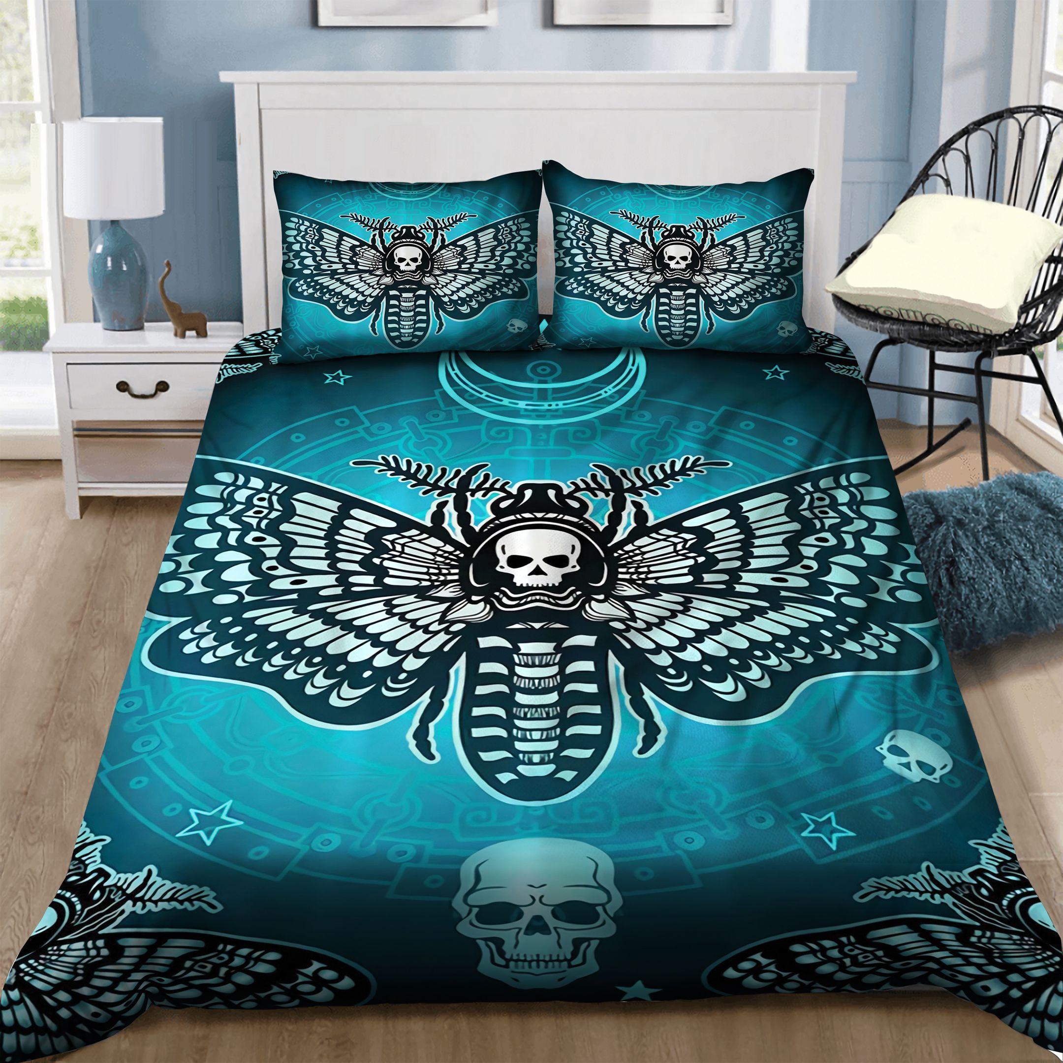 Skull Bedding Set