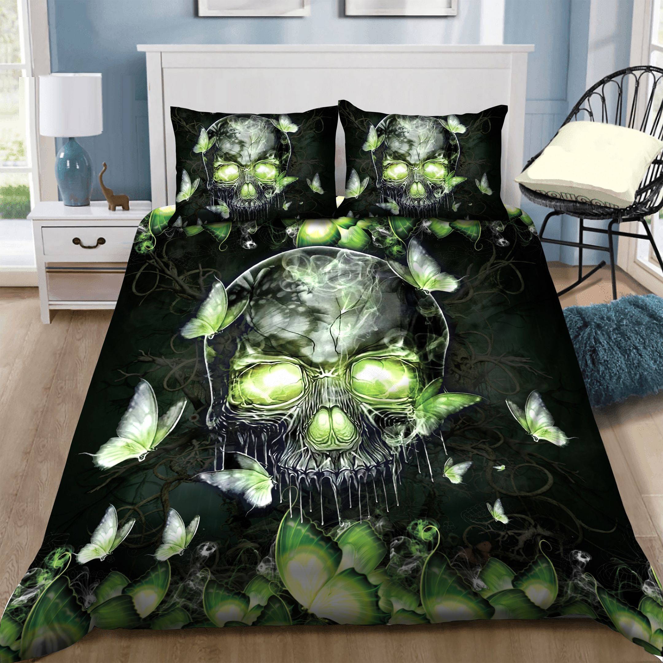 Skull Bedding Set