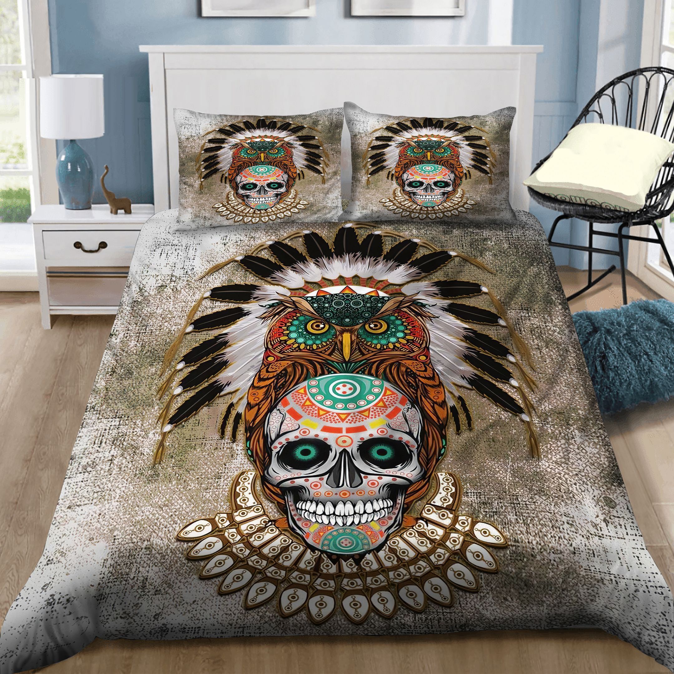 Skull Bedding Set