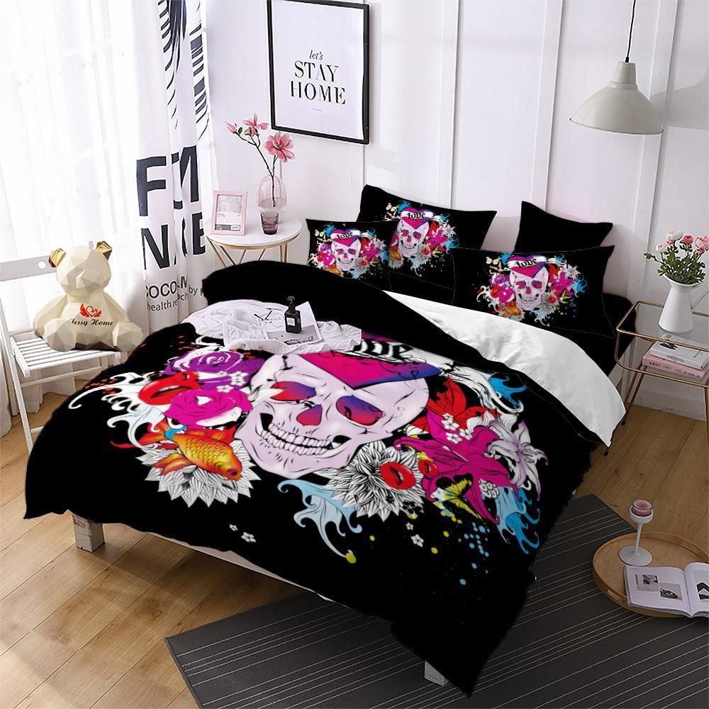 Skull Bedding Set