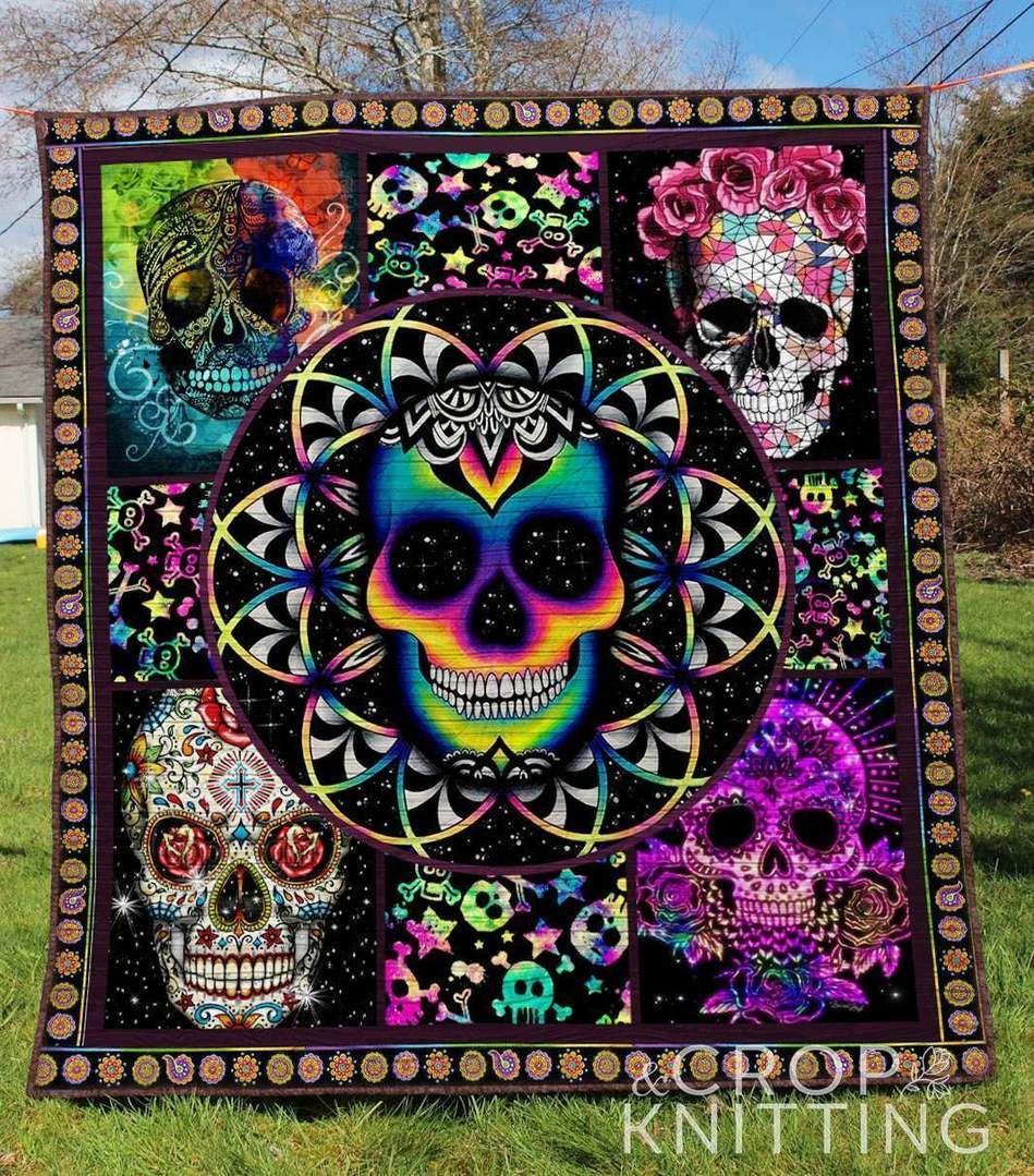 Skull BI270613 TBG Quilt Blanket