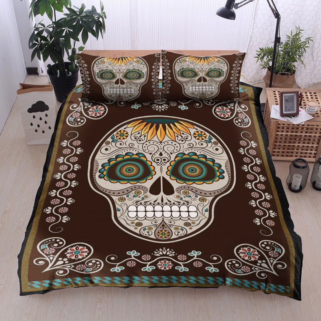 Skull Bedding Set