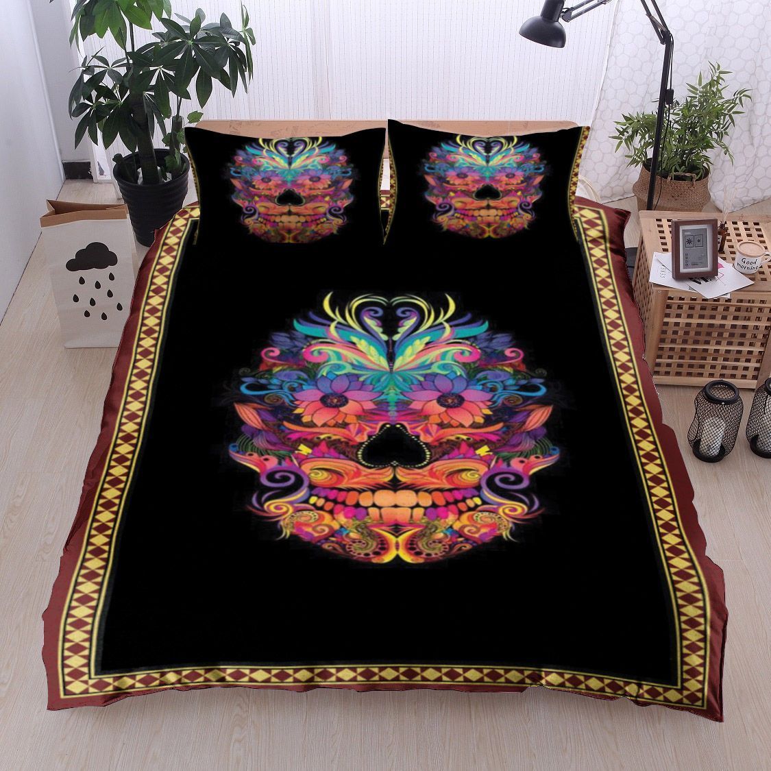 Skull Bedding Set
