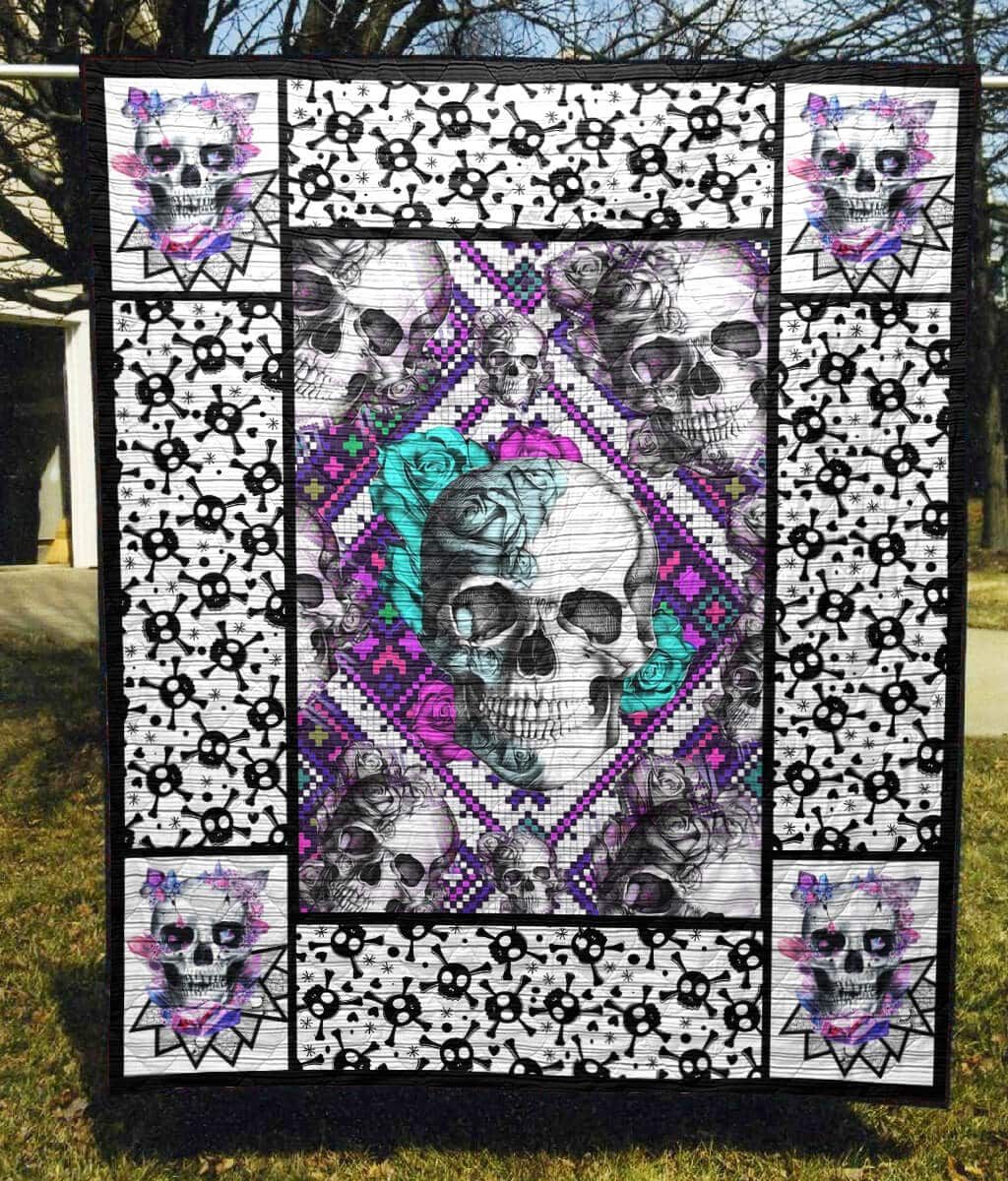 Skull Call Me By Your Name Quilt Blanket DHC31121046TD