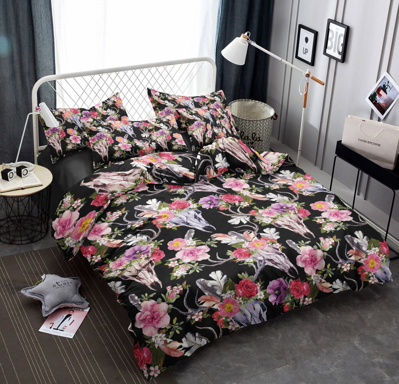Skull Bedding Set