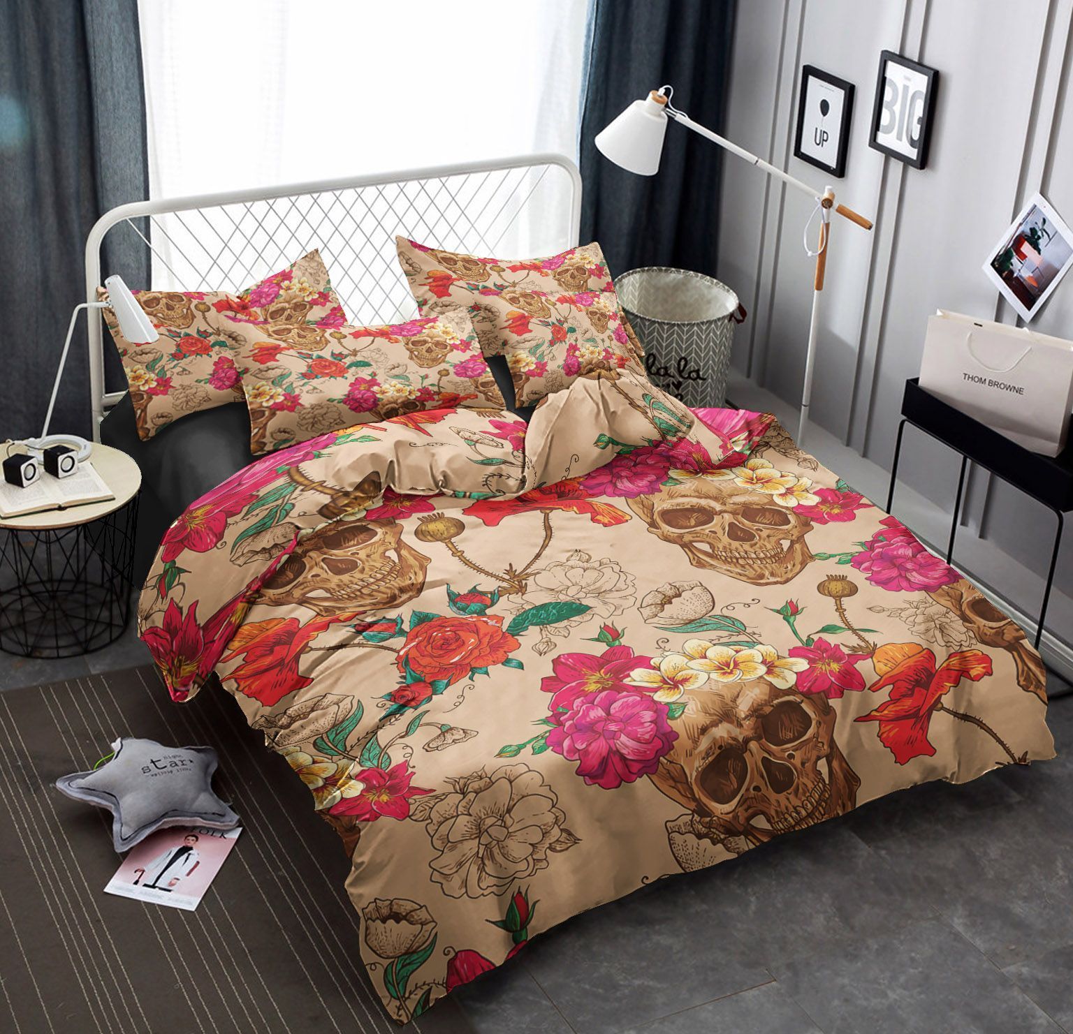 Skull Bedding Set