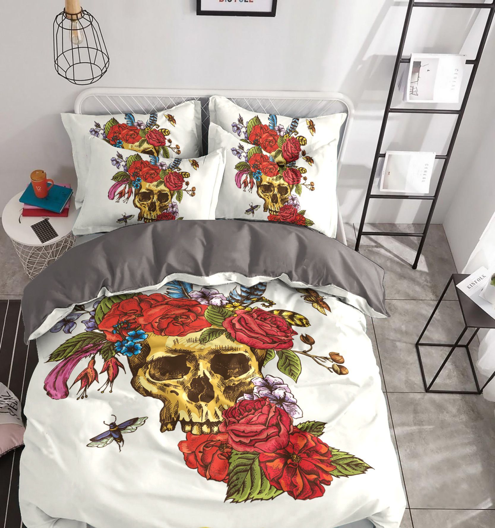 Skull Bedding Set