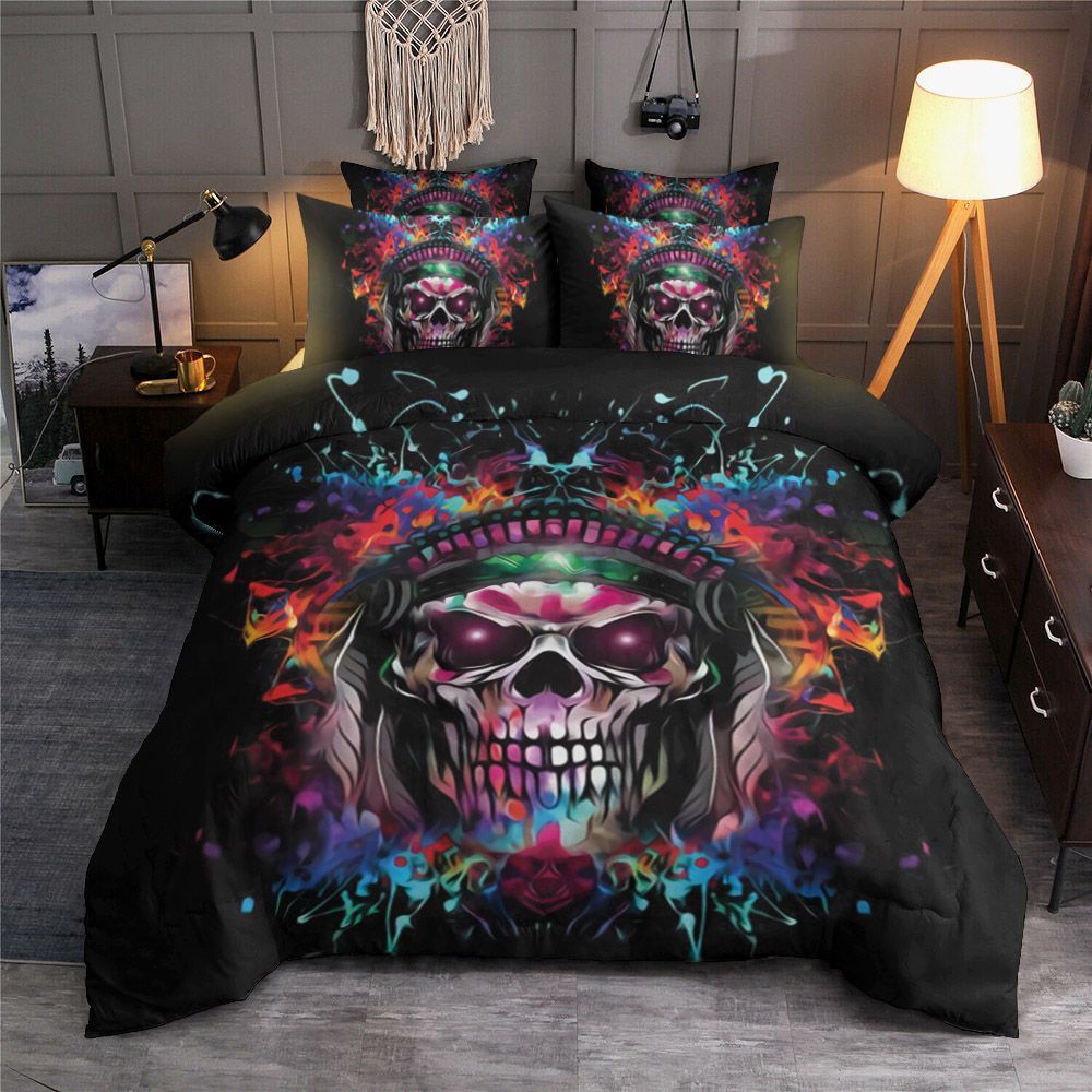 Skull Bedding Set