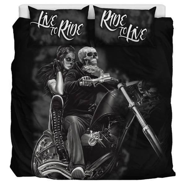 Skull Bedding Set