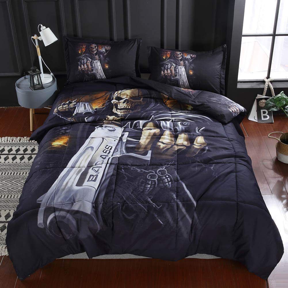 Skull Bedding Set