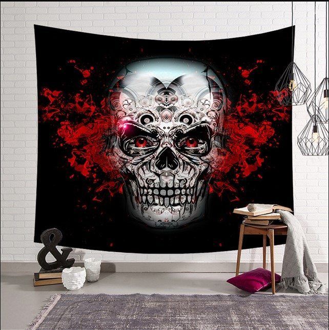 Skull CL180919MDT Tapestry