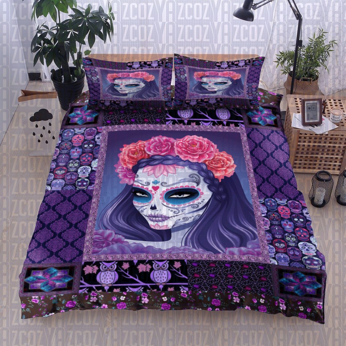 Skull Bedding Set