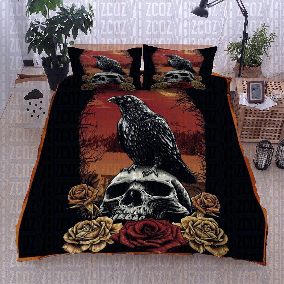 Skull Bedding Set