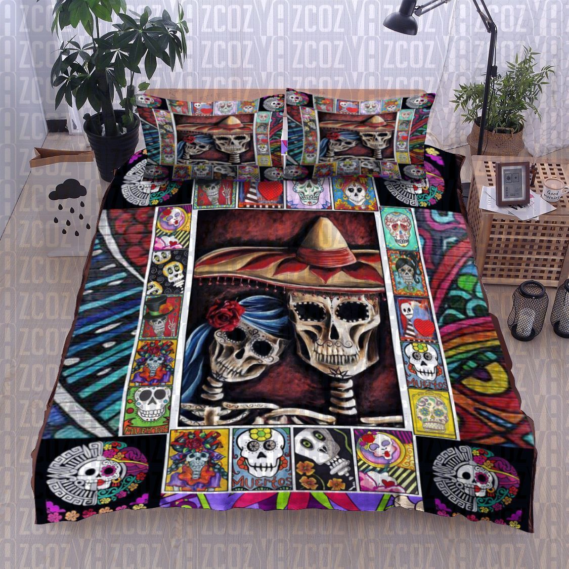 Skull Bedding Set