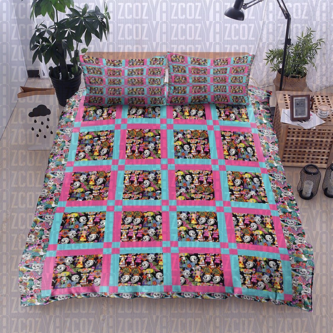 Skull Bedding Set