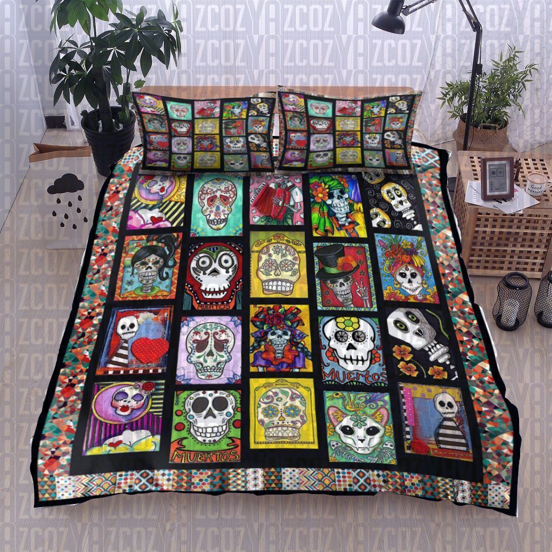Skull Bedding Set